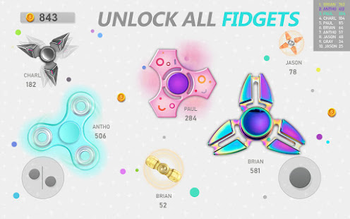 Fidget Spinner .io Game 170.5 Mod money
