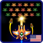 Galaxiga Classic 80s Arcade Space Shooter v13.9 Mod APK Unlimited Coin Gems