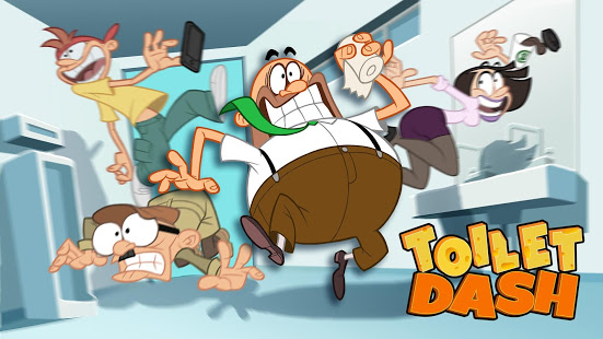 Toilet Dash Run for a promotion 1.0.3 MOD (A lot of gold coins)