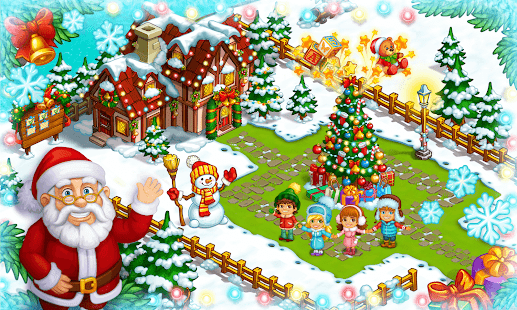 Farm Snow Happy Christmas Story With Toys & Santa 1.69 MOD (Free Shopping)