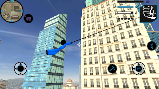 US Police Stickman Vegas Rope Hero City Gangster 2 1.2 MOD (Unlimited Coin)