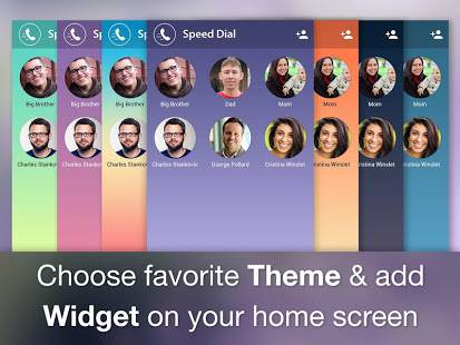 Speed Dial Widget -Quick and easy to call 1.40 Ad-Free