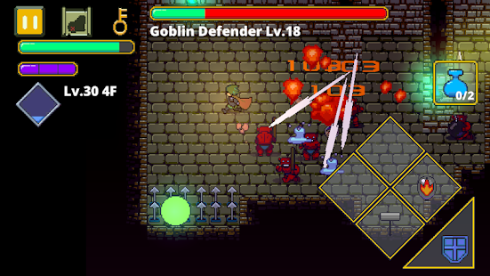 Dungeon Quest Action RPG Labyrinth Legend 1.23 MOD (High DMG + DEF)