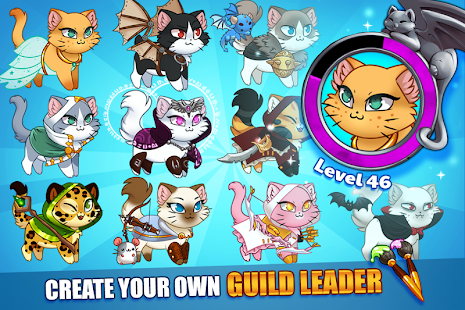 Castle Cats Idle Hero RPG 2.16 Mod free shopping